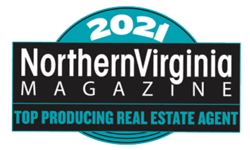 2021 Winner Top Producing Real Estate Agent 2021 Northern Virginia Magazine